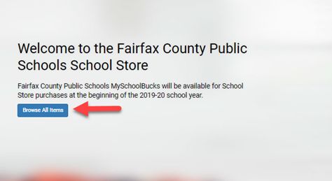 screenshot of myschoolbucks.com