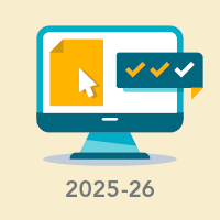 Course registration icon date 2025-2026