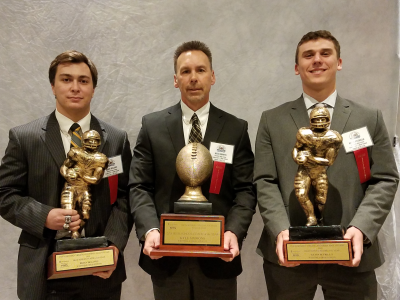 westfield football kyle simmons honored fame virginia northern hall lb petrillo delaney kevin brian coach